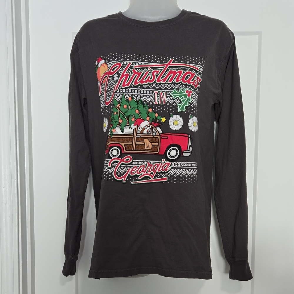 Buc-ee's Christmas in Georgia Long Sleeve T-Shirt